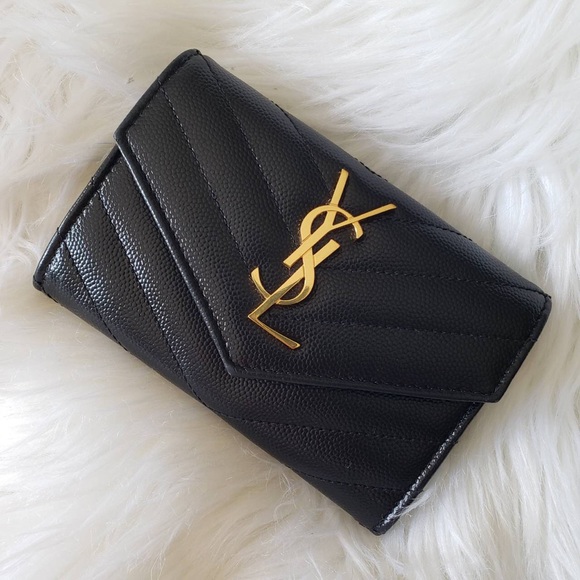 ❌SOLD❌Saint Laurent black wallet - Picture 3 of 14